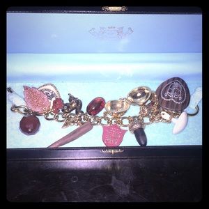 Juicy autumn inspired charm bracelet.